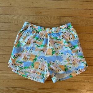 Cynthia Rowley Multicolor Abstract Shorts